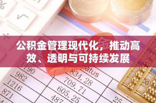 滴道公积金管理现代化，推动高效、透明与可持续发展