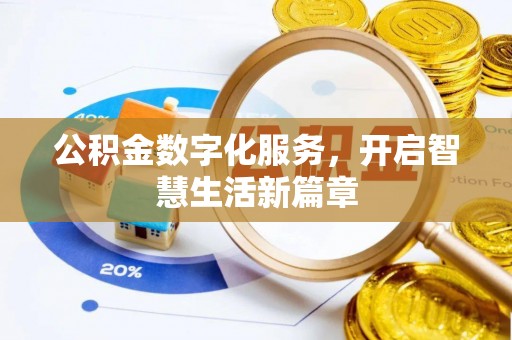 滴道公积金数字化服务，开启智慧生活新篇章