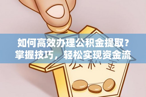 滴道如何高效办理公积金提取？掌握技巧，轻松实现资金流动