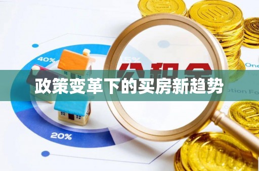 滴道政策变革下的买房新趋势