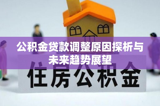 滴道公积金贷款调整原因探析与未来趋势展望