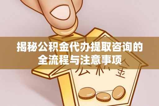 滴道揭秘公积金代办提取咨询的全流程与注意事项