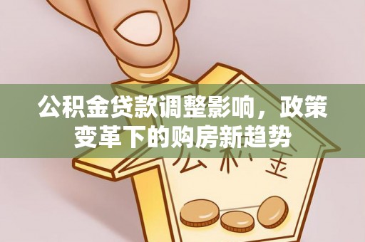 滴道公积金贷款调整影响，政策变革下的购房新趋势