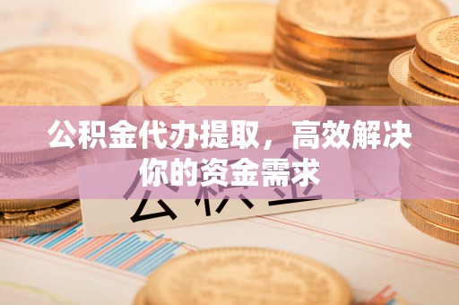 滴道公积金代办提取，高效解决你的资金需求