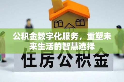 滴道公积金数字化服务，重塑未来生活的智慧选择