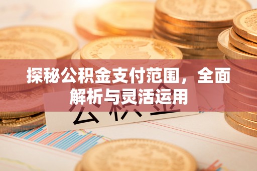 滴道探秘公积金支付范围，全面解析与灵活运用