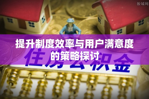 滴道提升制度效率与用户满意度的策略探讨